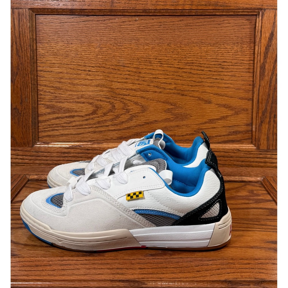 Vans Skate Mixxa Athletic White Blue Shoes